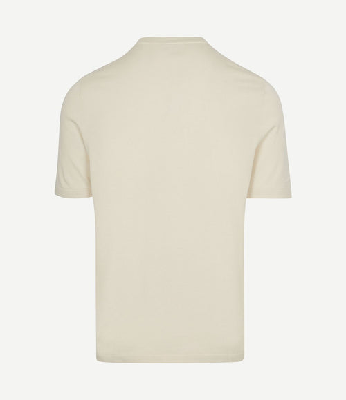 T-shirt knitted ecru