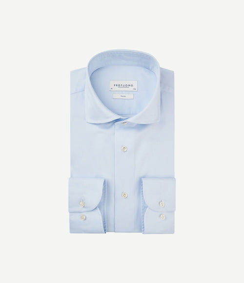 Travel shirt blauw
