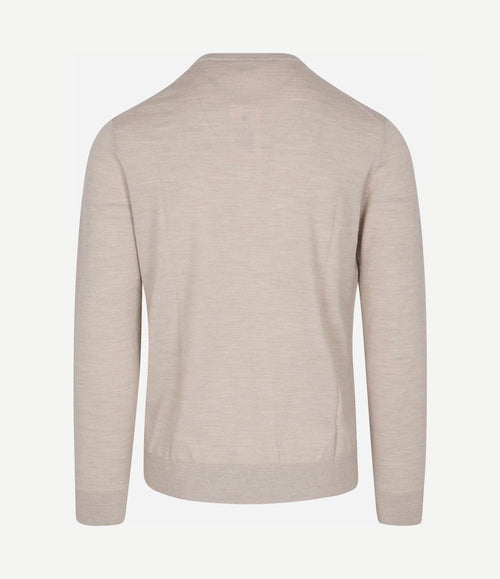 Pullover merinowol beige