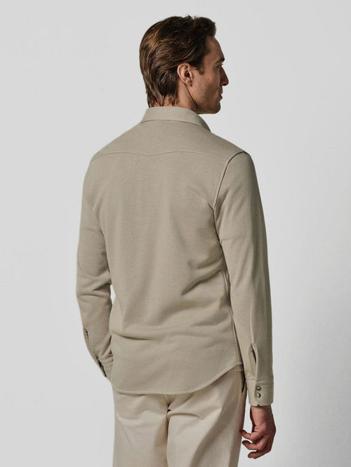 Overshirt western beige