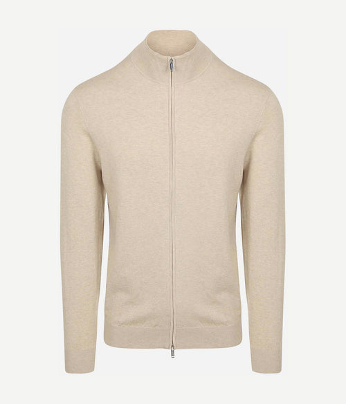 Profuomo vest luxury basic ecru