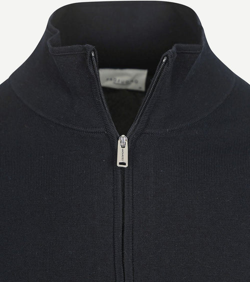 Profuomo vest luxury basic donkerblauw