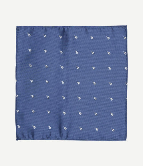 Pochet boat donkerblauw