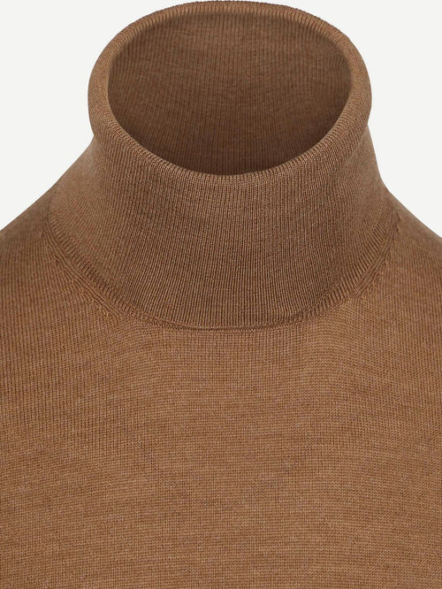 Suitable merino coltrui camel | Slim-fit