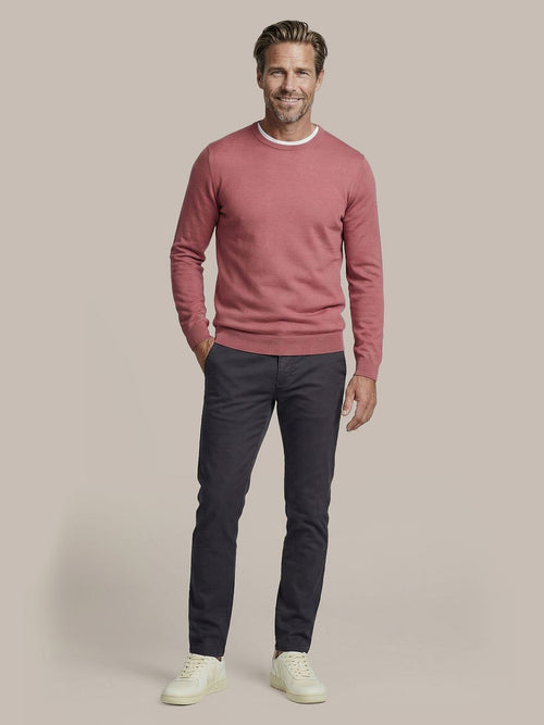 Merino pullover mauve