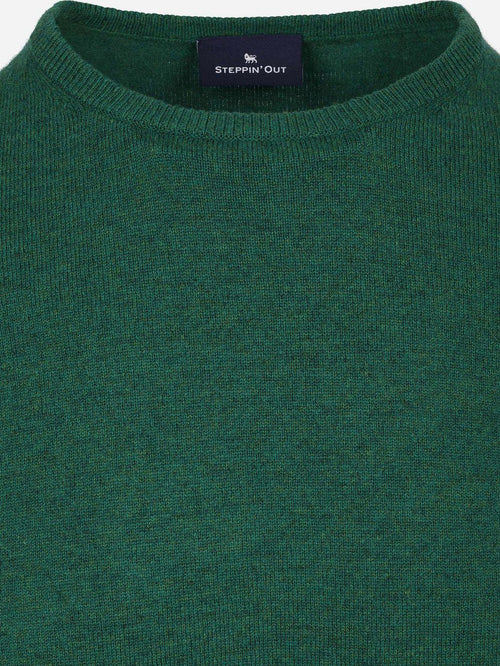 Trui merinowol groen