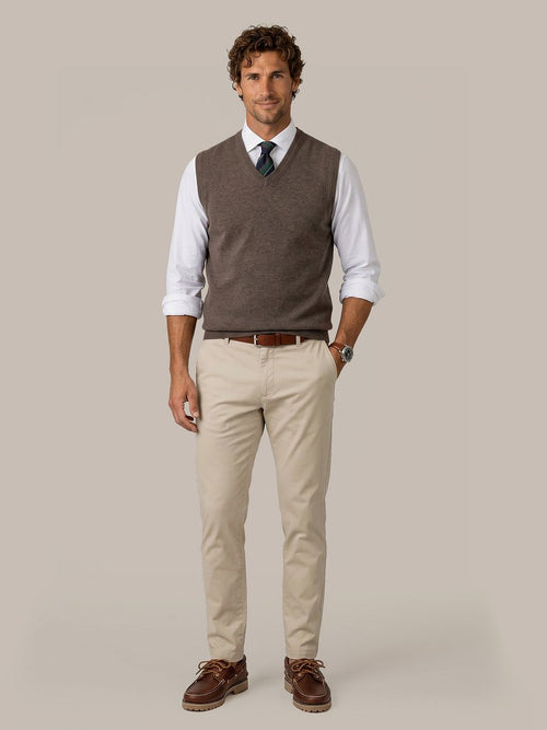 Spencer merinowol bruin