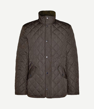 Quilted jas barbour chelsea olijfgroen