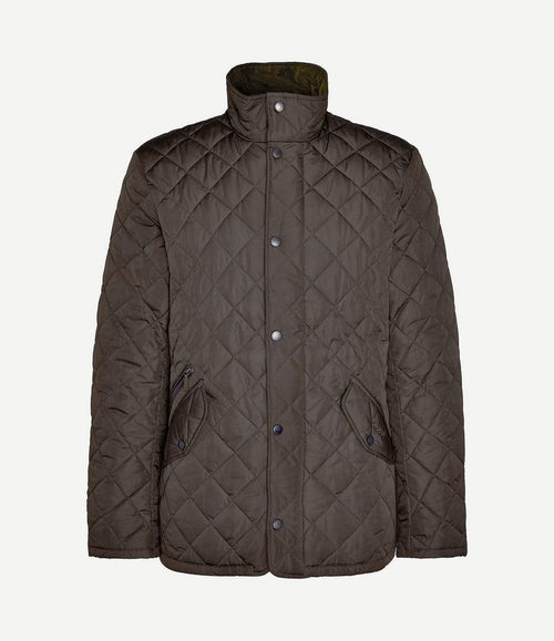 Quilted jas barbour chelsea olijfgroen