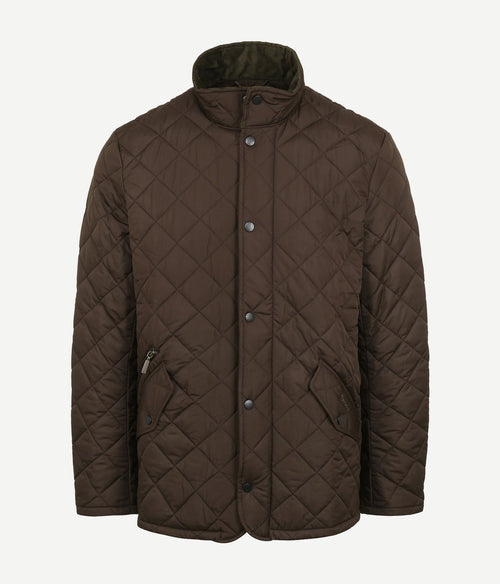 Quilted jas barbour chelsea olijfgroen | Regular-fit