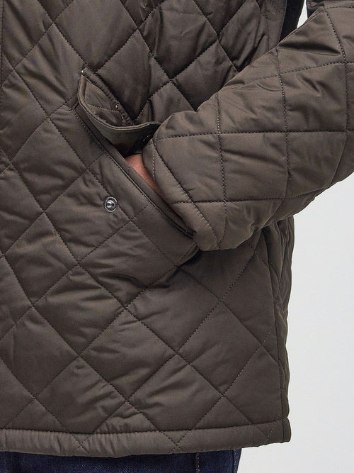 Quilted jas barbour chelsea olijfgroen