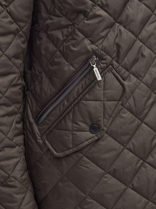 Quilted jas barbour chelsea olijfgroen | Regular-fit