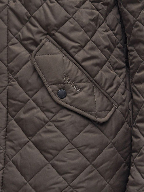 Quilted jas barbour chelsea olijfgroen