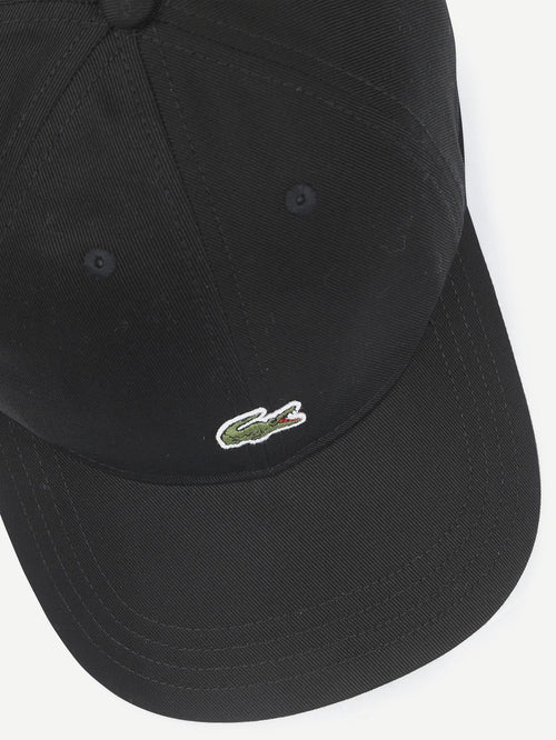 Lacoste pet logo zwart