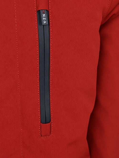 Jas 3-in-1 rusty rood