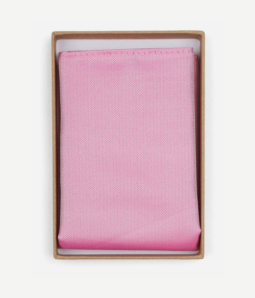 Suitable zijde pochet roze