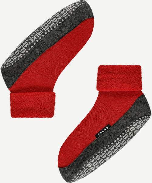 Falke cosyshoe sloffen rood
