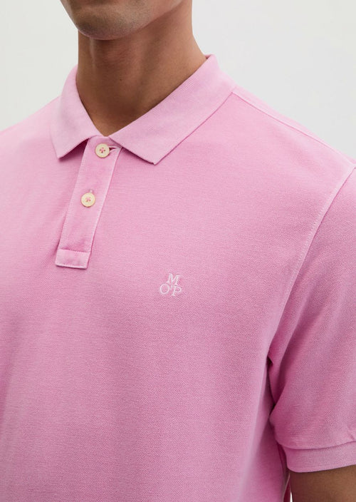 Poloshirt piqué mellow roze
