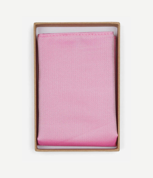 Zijde pochet roze