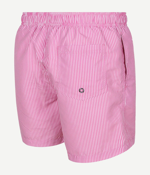 Zwembroek pin stripe fuchsia