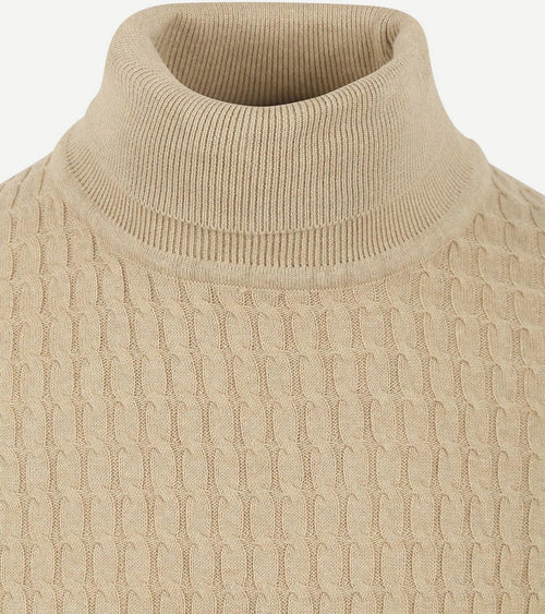 Suitable coltrui cable beige | Slim-fit
