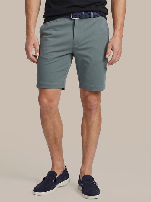 Respect jink short steel blauw