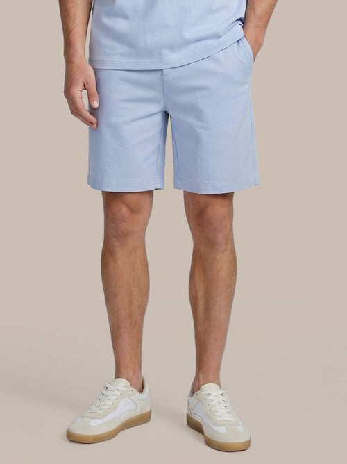 Rink short heavy jersey blauw