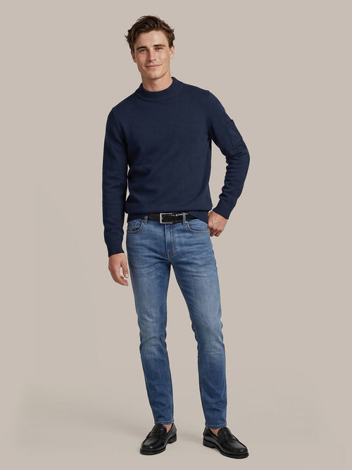 Canes pullover turtle donkerblauw