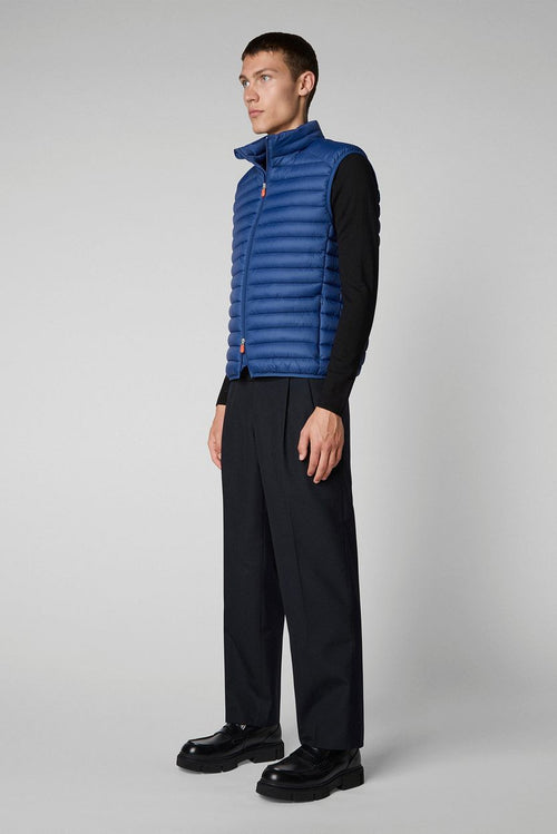 Save the duck bodywarmer adam blauw | Regular-fit