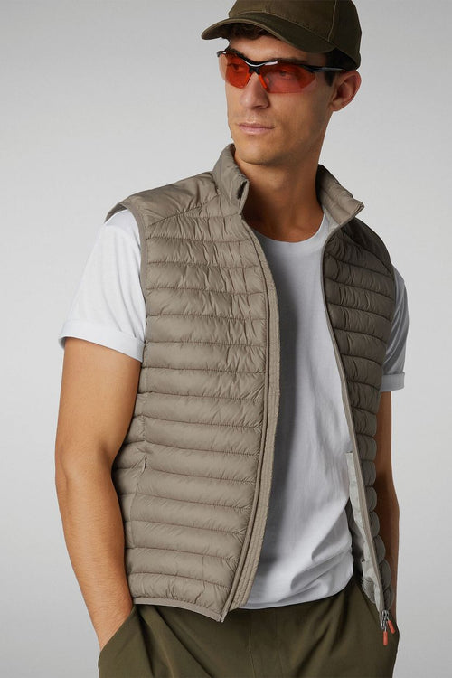 Save the duck bodywarmer adam grijs | Regular-fit
