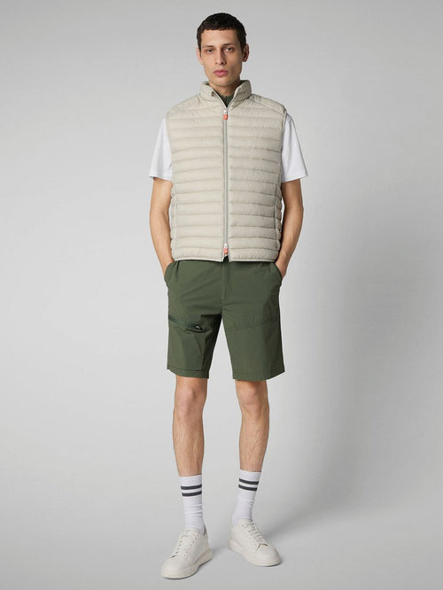 Save the duck bodywarmer adam lichtbeige | Regular-fit