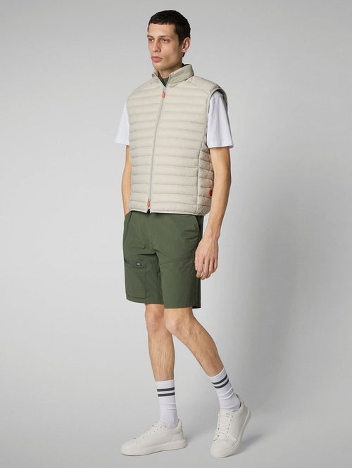Save the duck bodywarmer adam lichtbeige | Regular-fit
