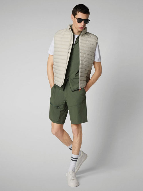 Save the duck bodywarmer adam lichtbeige | Regular-fit