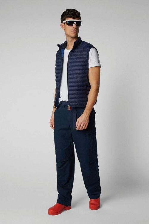 Save the duck bodywarmer adam donkerblauw | Regular-fit