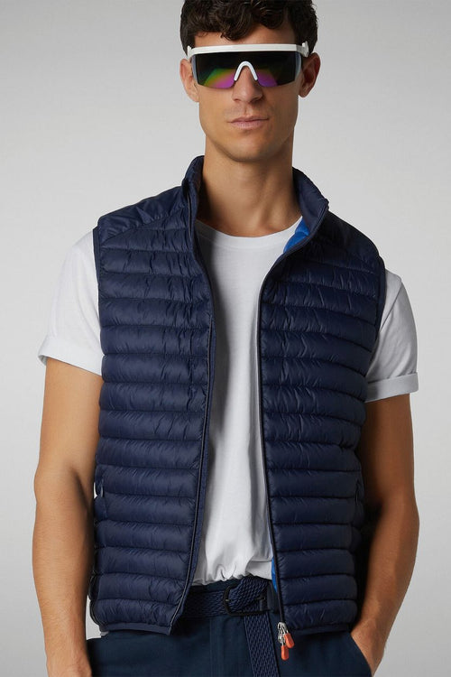 Save the duck bodywarmer adam donkerblauw | Regular-fit