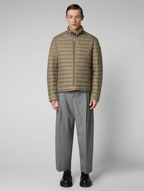 Save the duck jas alex grijs | Slim-fit