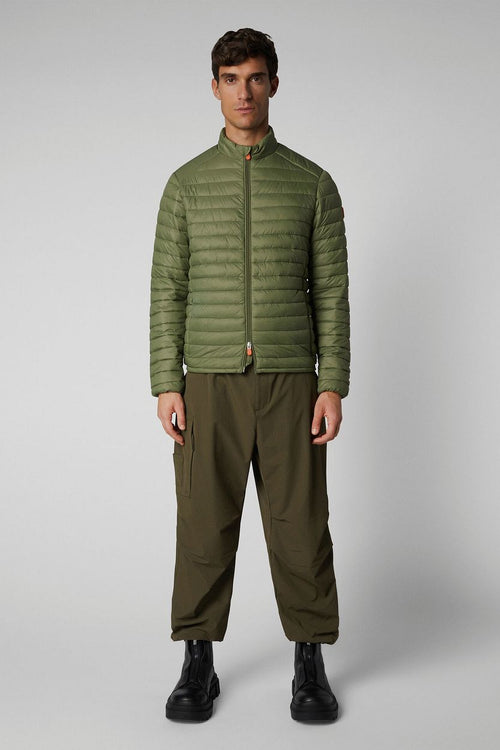 Save the duck jas alex olijfgroen | Slim-fit