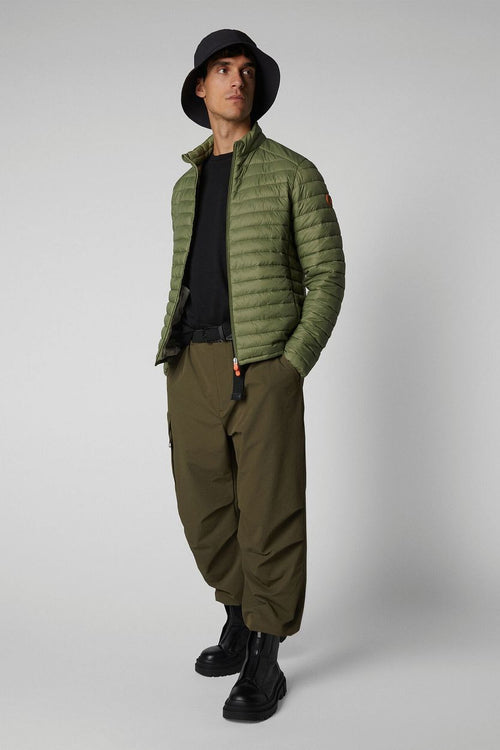 Save the duck jas alex olijfgroen | Slim-fit