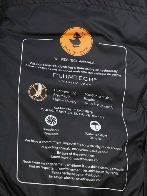 Save the duck jas donald zwart | Slim-fit