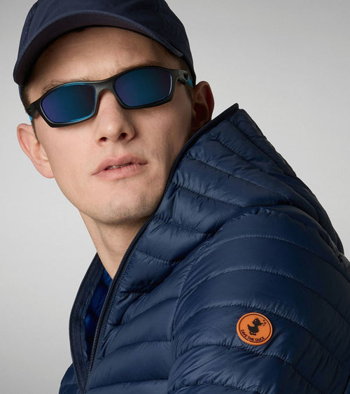Save the duck jas Giga donald donkerblauw | Slim-fit