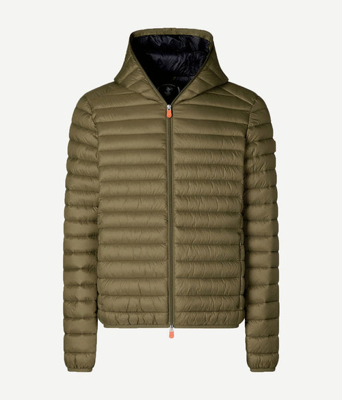 Save the duck jas Giga donald olijfgroen | Slim-fit