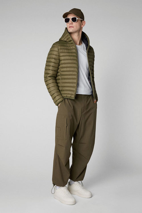 Save the duck jas Giga donald olijfgroen | Slim-fit