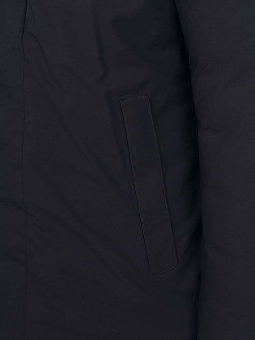 Jas sesle hood donkerblauw