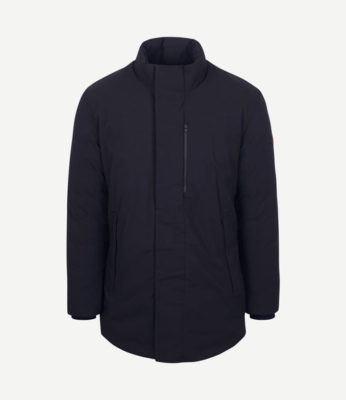 Jas sesle hood donkerblauw