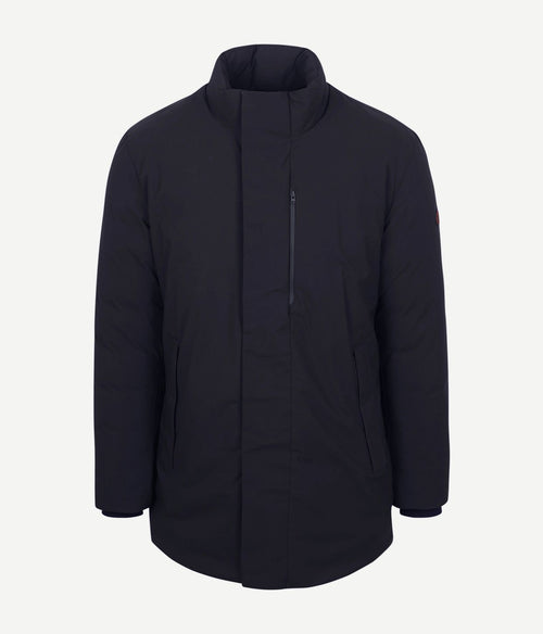 Jas sesle hood donkerblauw
