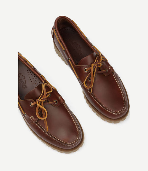 Bootschoenen ranger waxy bruin