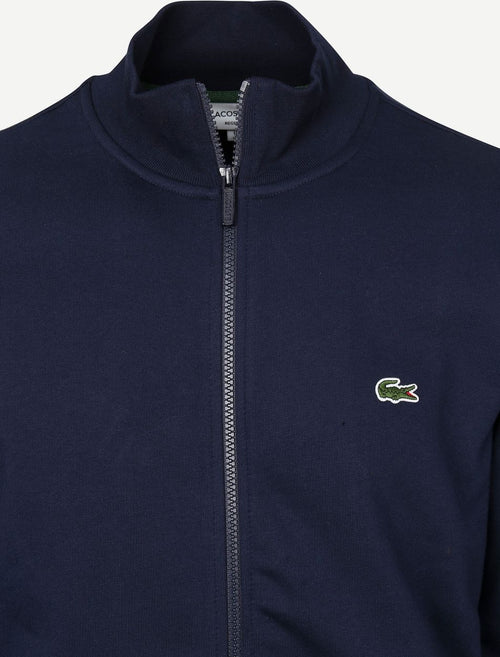 Vest full zip donkerblauw
