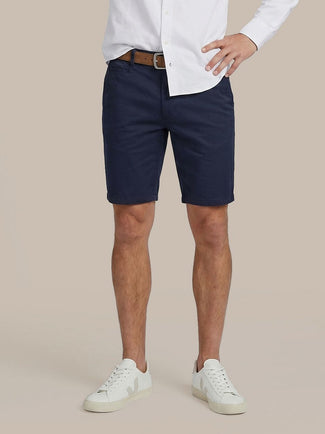 Short boston donkerblauw