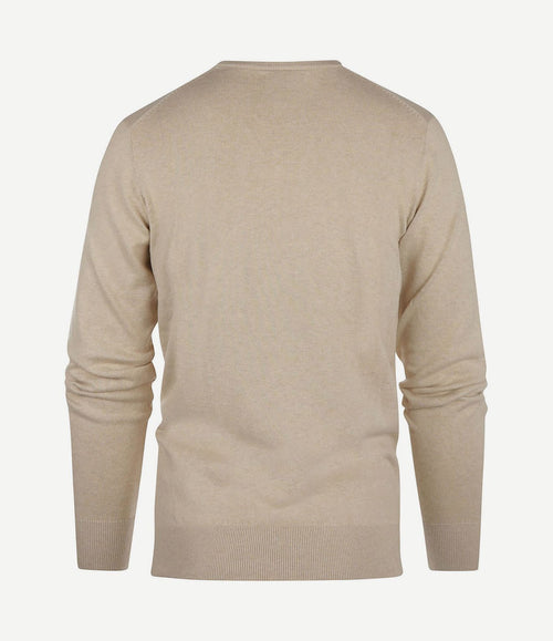 Trui cotton cashmere sand