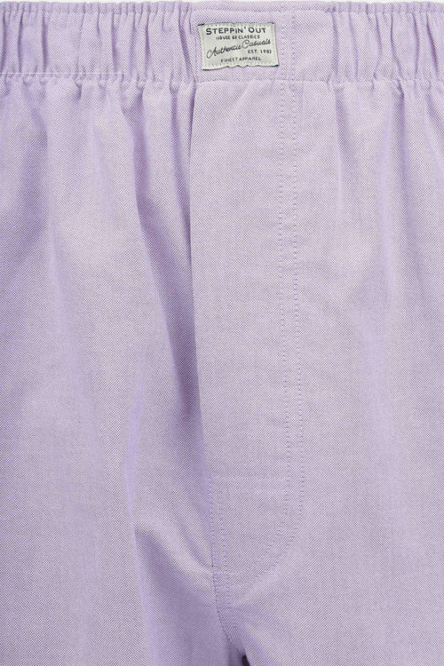 Boxershort Oxford paars